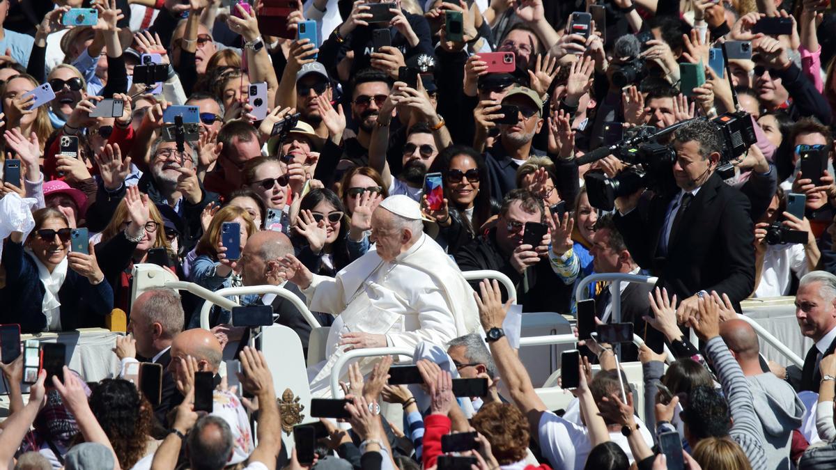 El Papa en una foto de archivo.