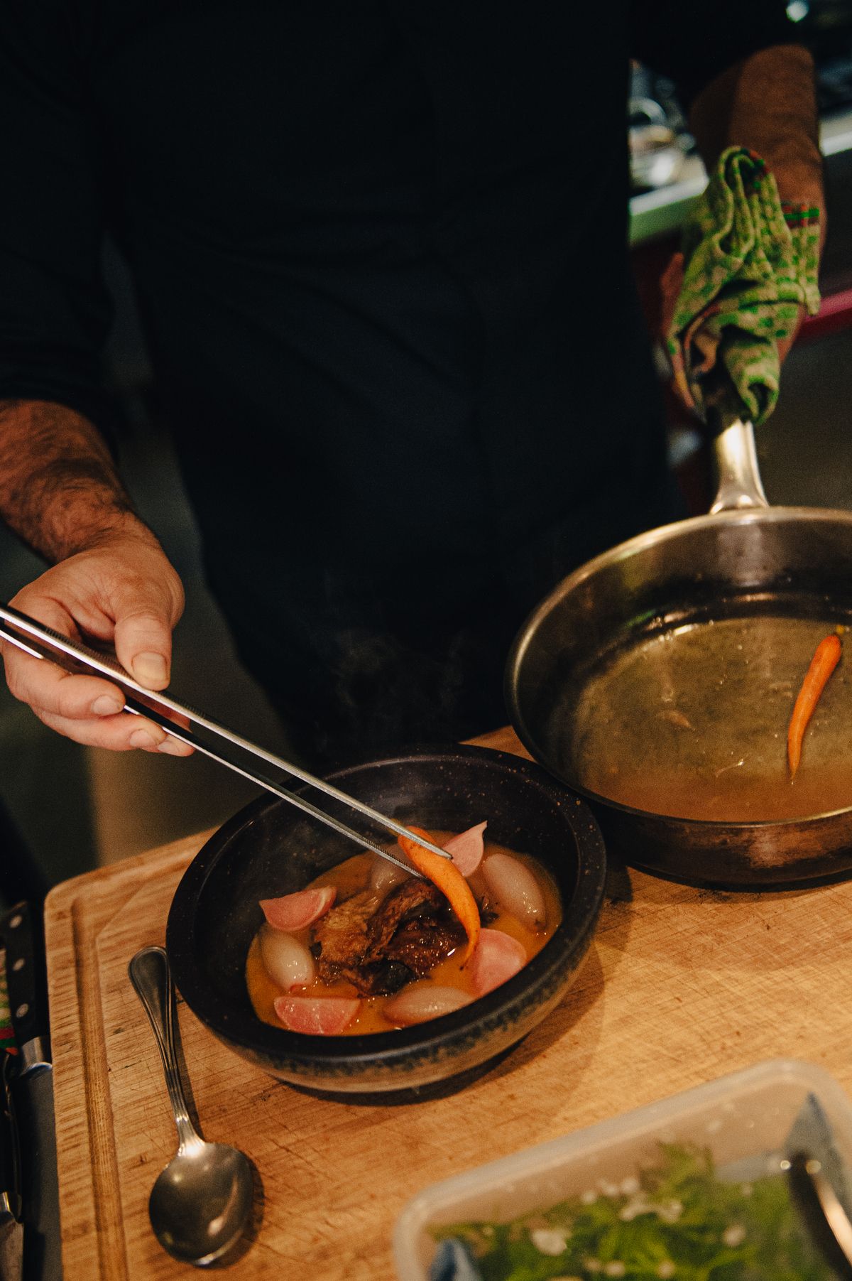 Así es y esto se come en el restaurante Open de Alicante