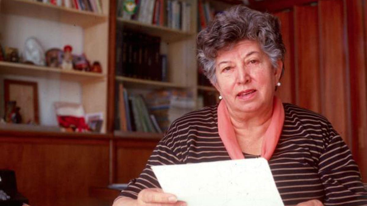 'Chicha' Mariani, una de las fundadoras de las Abuelas de Plaza de Mayo.