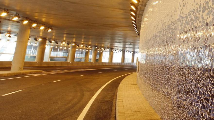 El túnel de la V-21 ganará 1 carril al ampliar la autovía