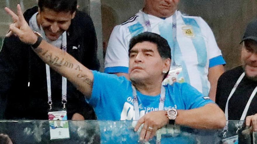 Diego Armando Maradona.