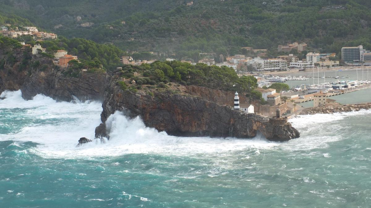 El paso de la borrasca Denise por Mallorca