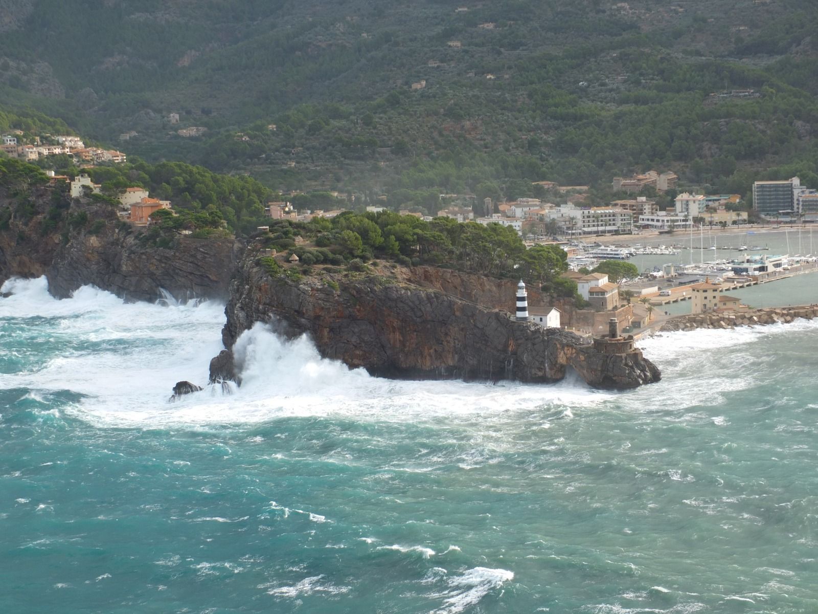 El paso de la borrasca Denise por Mallorca