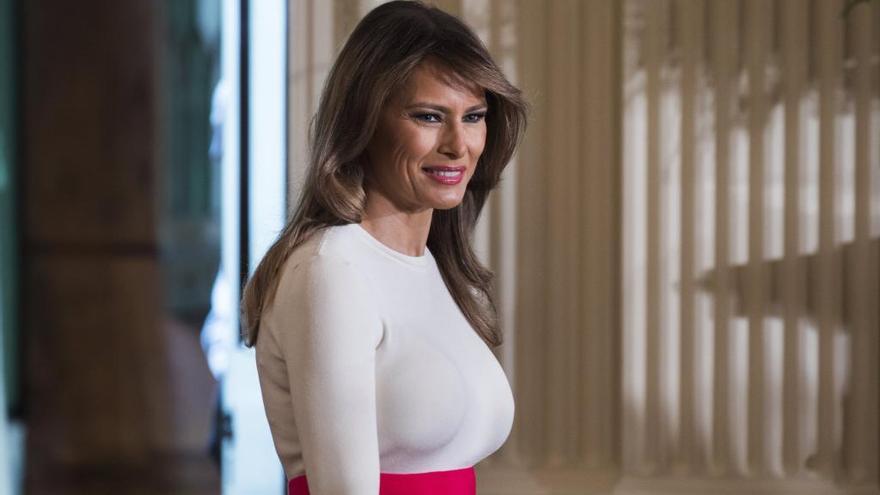 La primera dama Melania Trump.