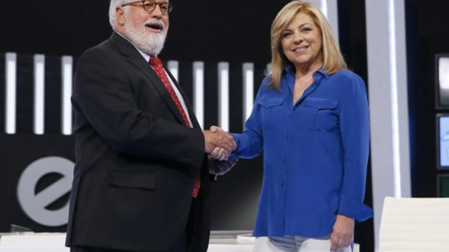 El cara a cara de Cañete y Valenciano