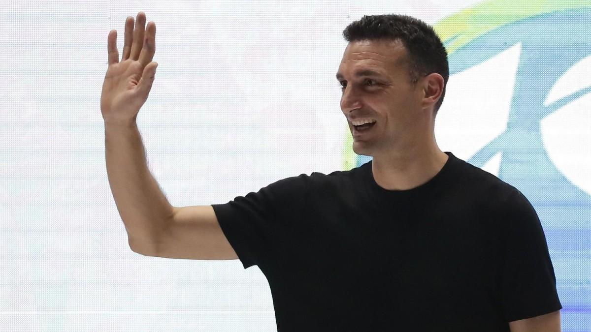 Lionel Scaloni, seleccionador argentino