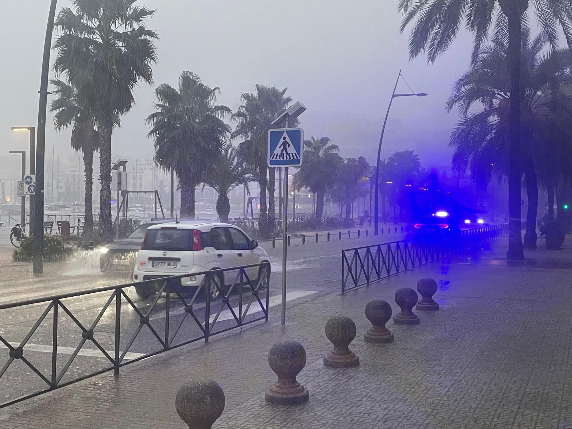 La dana Alice en la tarde del sábado