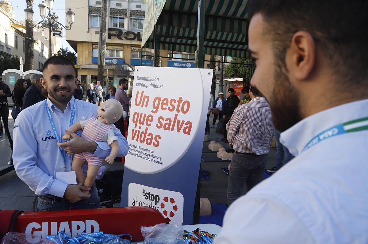 Taller de iniciación a la reanimación cardiopulmonar en las Tendillas