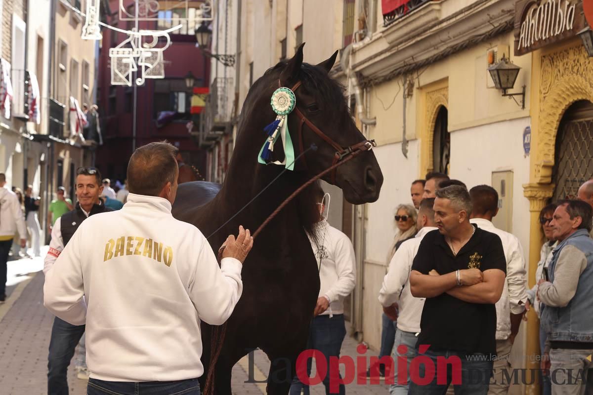 Concurso de caballo a pelo: pasacalles hasta el Hoyo en Caravaca