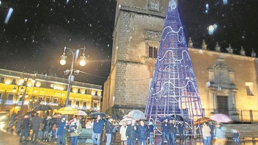 1.020.000 puntos led iluminan la Navidad en las calles comerciales