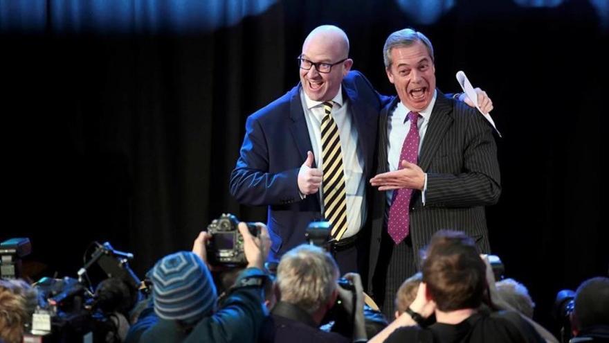 Paul Nuttall, nuevo líder del UKIP