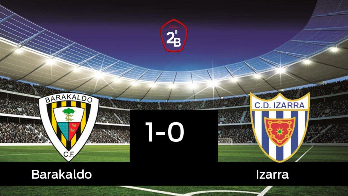 El Barakaldo derrota en casa al Izarra por 1-0