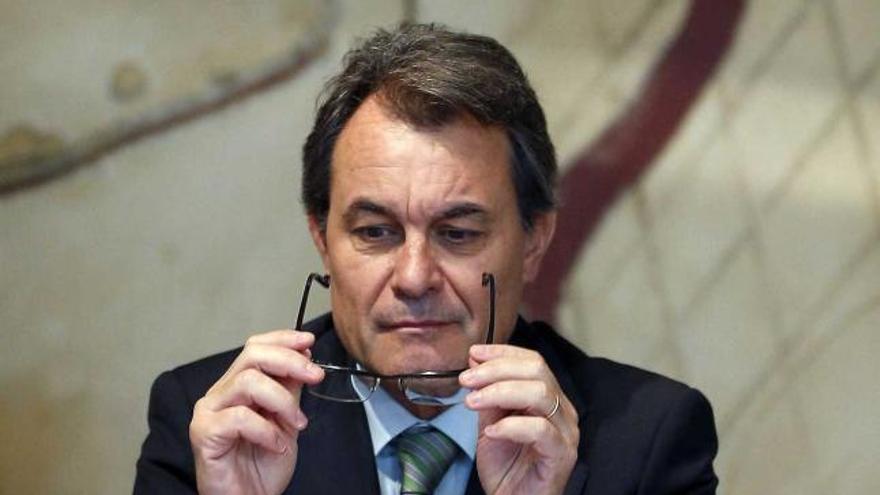 Artur Mas, presidente de la Generalitat catalana.