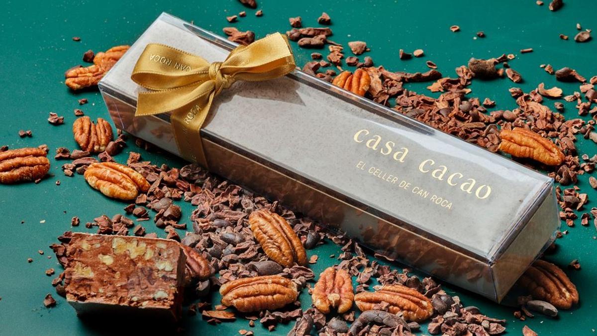 Un dels torrons de Casa Cacao per a aquestes festes de Nadal.