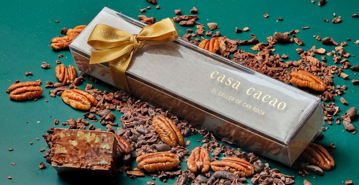 Un dels torrons de Casa Cacao per a aquestes festes de Nadal.