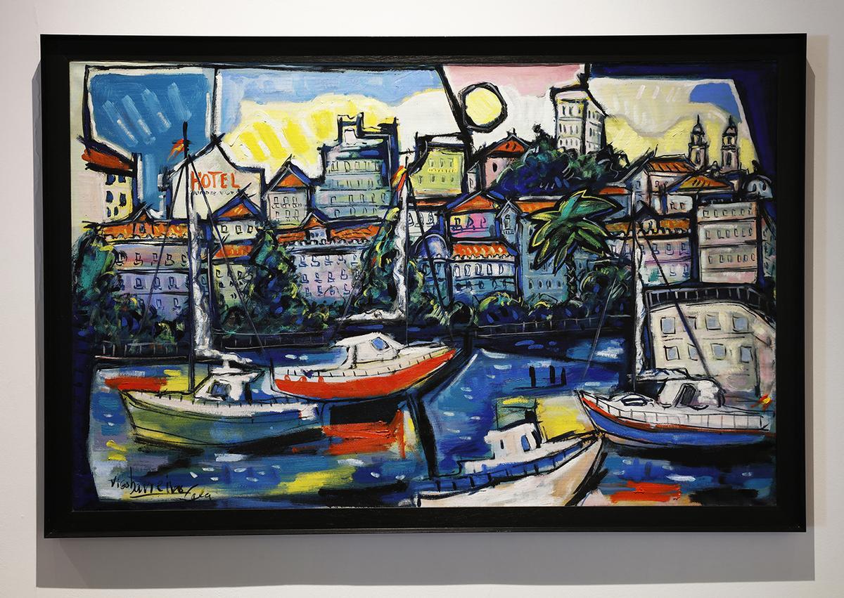 Obra de José María Barreiro que se pueden contemplar hasta el 26 de abril en la muestra de la ciudad olívica