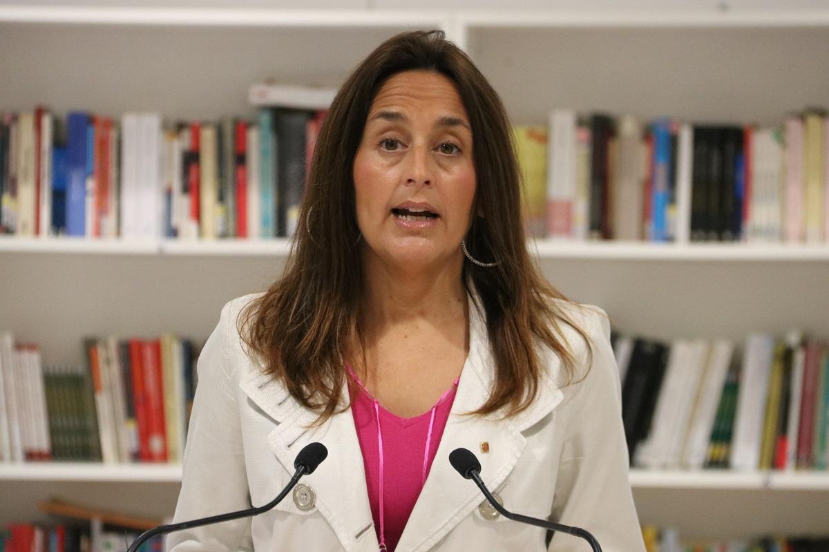 La consellera de Educació, Esther Niubó, este jueves La consellera de Educació, Esther Niubó, este jueves