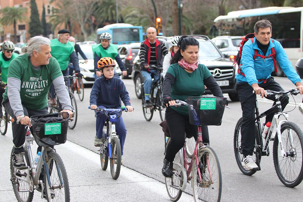 Marcha ciclista por un Bosque Urbano