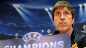 El segon entrenador del Barça subratlla que guanyar és el que realment garanteix el pas a semifinals de la Champions.