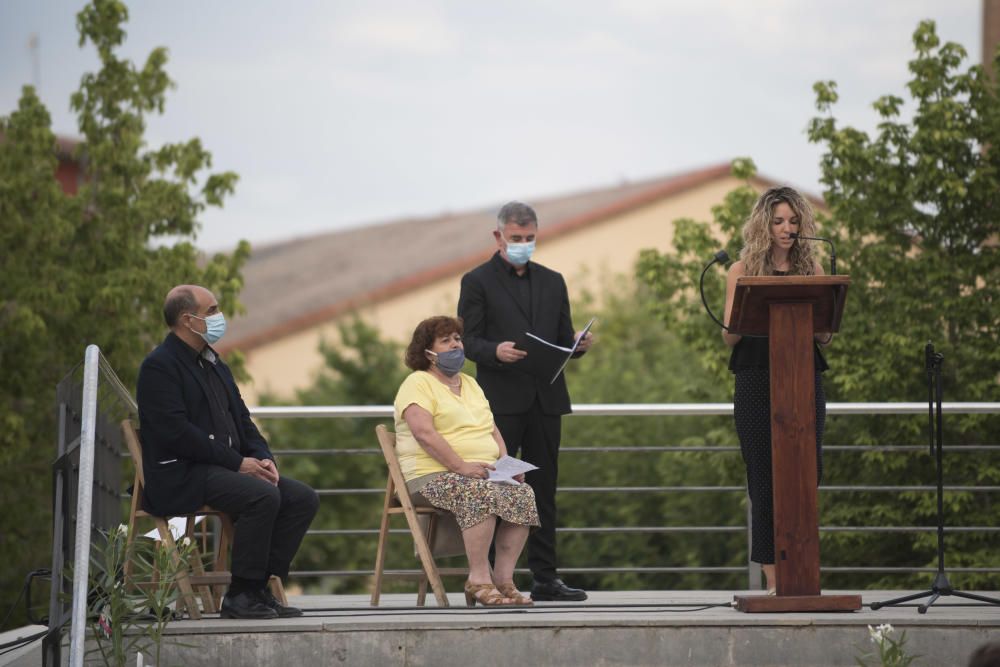 Homenatge a les 33 persones mortes per covid a Sant Joan