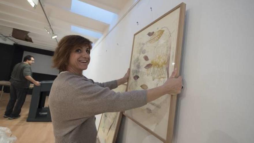 Lourdes Fisa penja l&#039;obra «Natura en moviment»