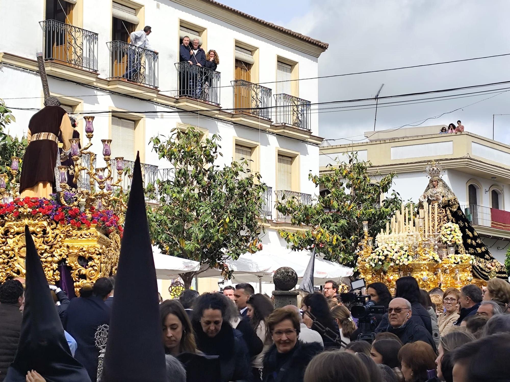 Bujalance. Padre Jesús y la Virgen de los Dolores.
