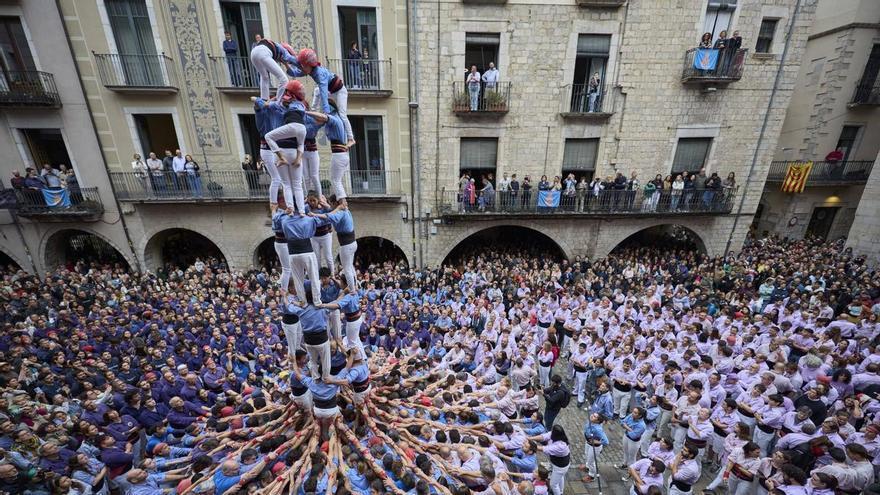 Marrecs vol fer història a la plaça del Vi pels 30 anys de castells a Girona