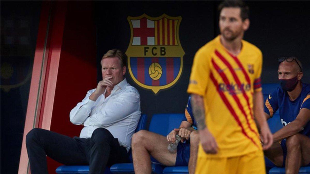 La respuesta de Koeman a las palabras de Leo Messi (ES)