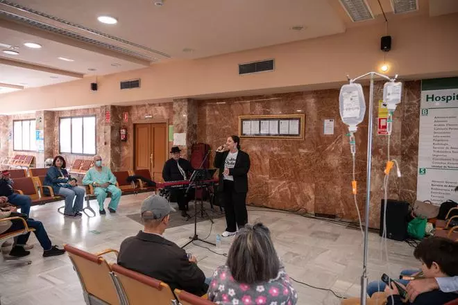 La música suena en el Hospital Universitario por el Día Mundial de la Salud