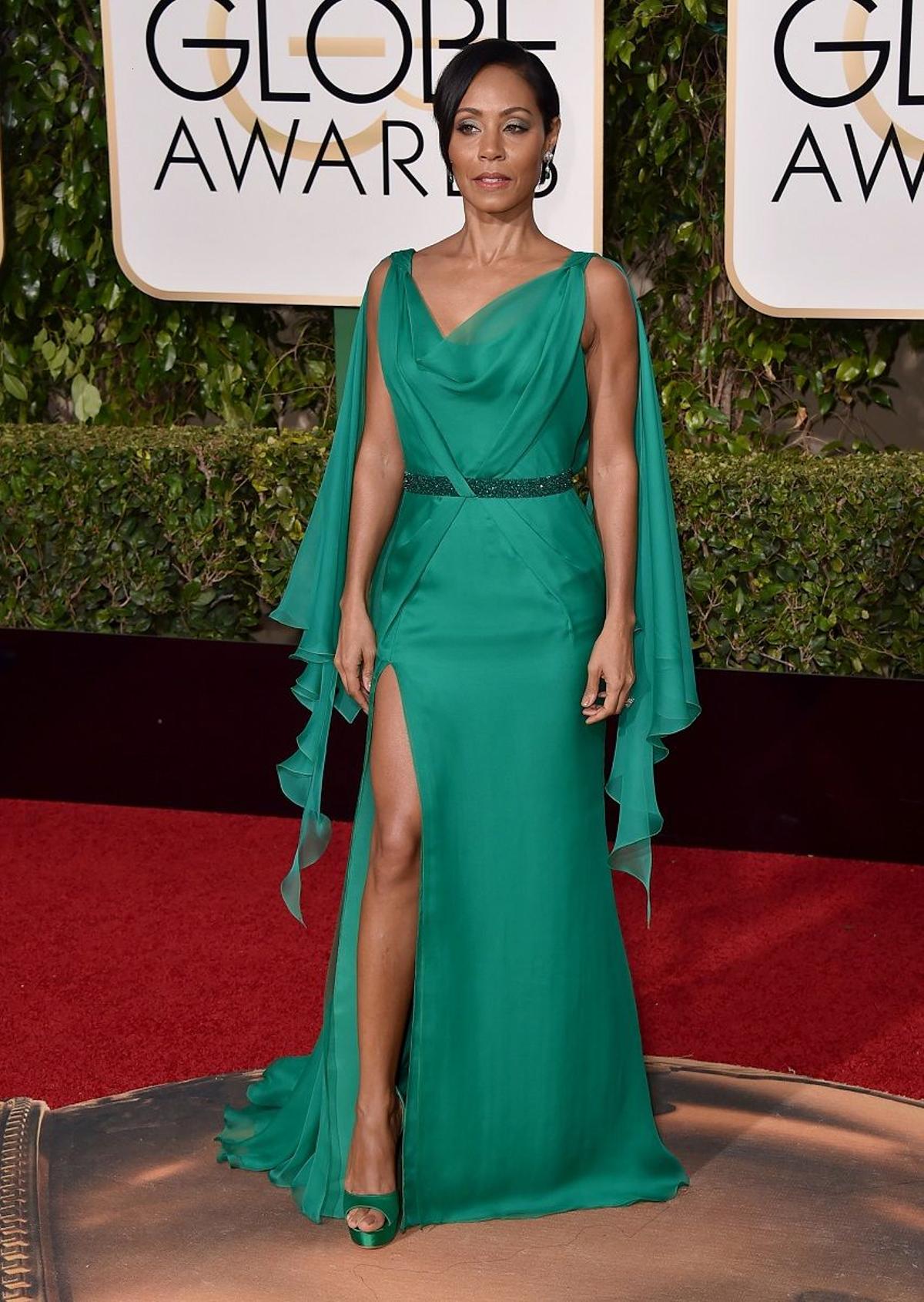 Globos de Oro 2016: Jada Pinkett-Smith de Atelier Versace