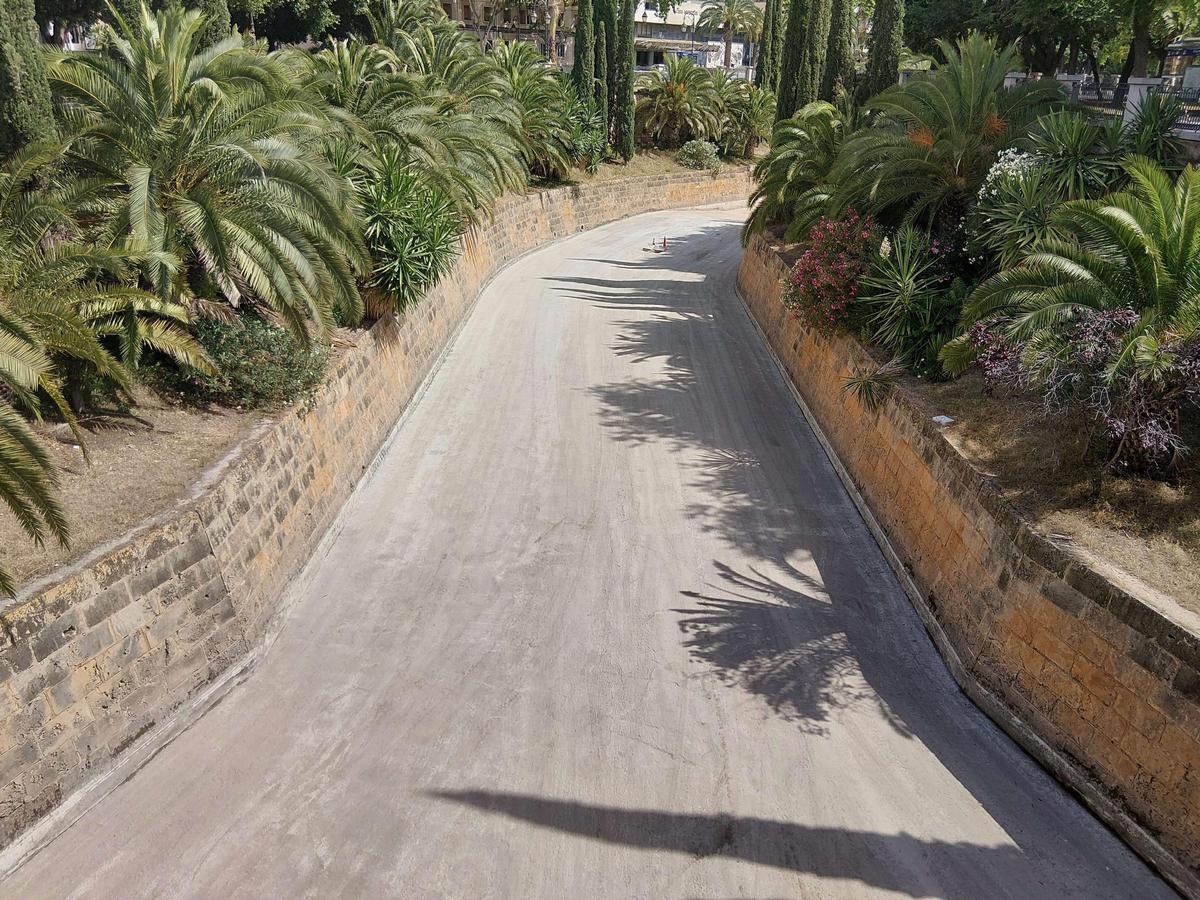 Los trabajos se ejecutaron con un cauce seco.