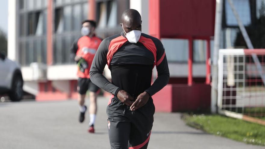 Así fue el entrenamiento del Sporting en Mareo