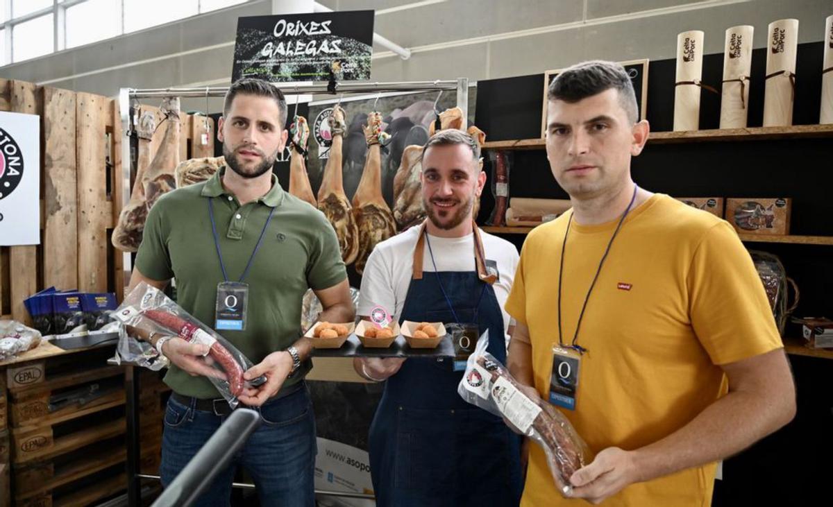 Uno de los primeros showcooking de los varios que vivirá Etiqueta Negra estos días. | Rafa Vázquez