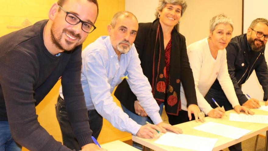 Guanyem Girona signa un codi ètic que limita sous i exigeix coherència amb el programa