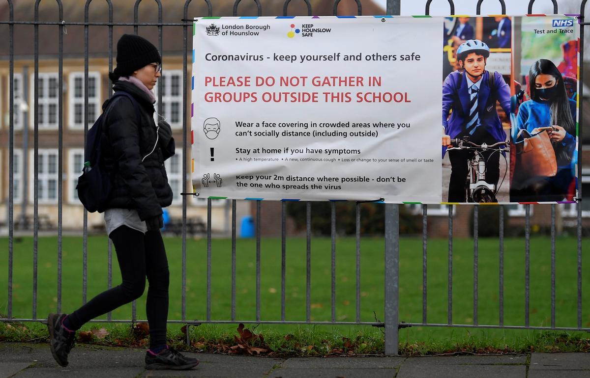 Londres tanca les seves escoles de primària per contenir el coronavirus