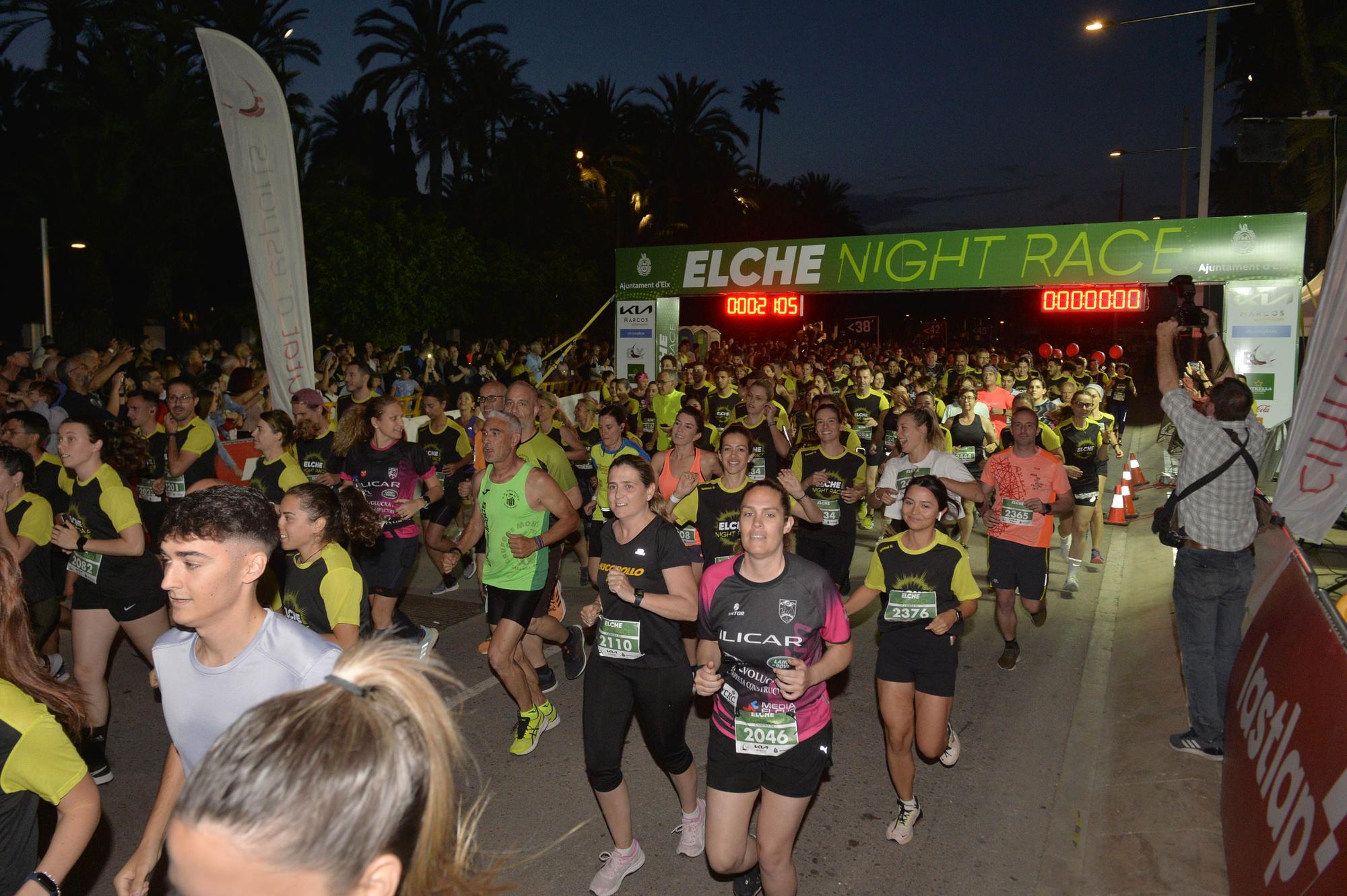 1ª edición de la Carrera nocturna  Elche Night Race