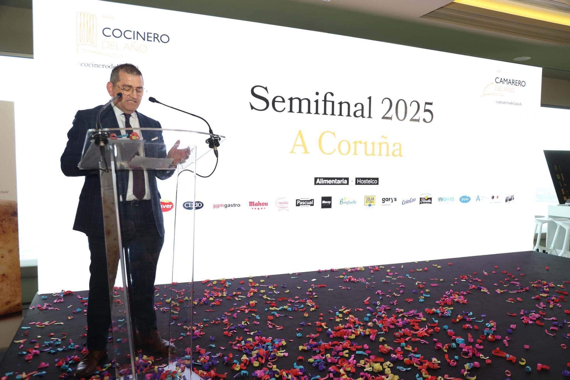 Semifinal en A Coruña para elegir al mejor camarero y al mejor cocinero de España