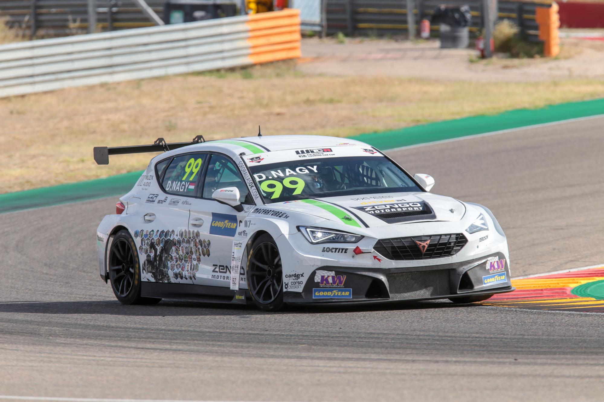 Jornada de sábado del Mundial de Turismos (WTCR) en Motorland Aragón