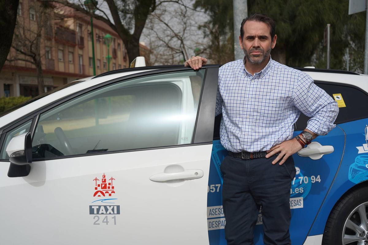 José María Jiménez, nuevo presidente de los taxistas de Córdoba