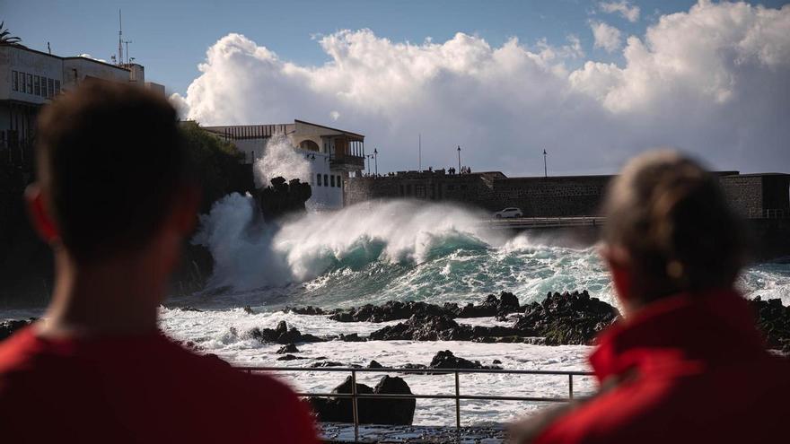 Granizo y tormentas eléctricas en Canarias: el frente más activo de la borrasca Therese llega este viernes