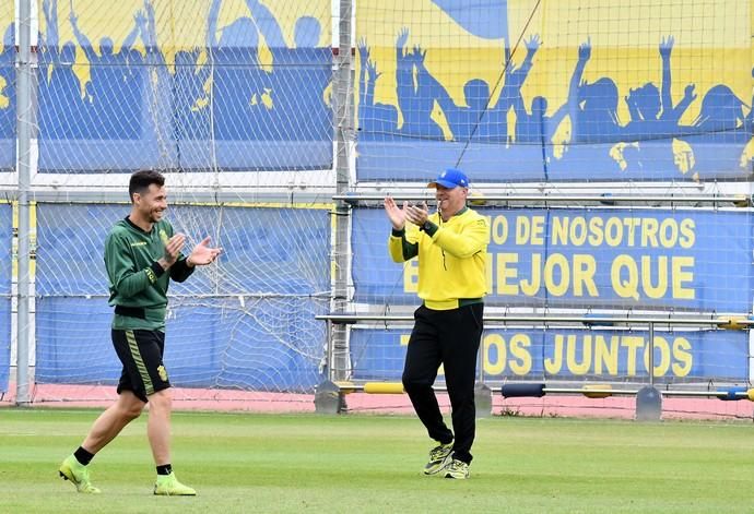 10/05/2019 HORNILLO. TELDE.  Entrenamiento UD Las Palmas. Fotógrafa: YAIZA SOCORRO.  | 10/05/2019 | Fotógrafo: Yaiza Socorro