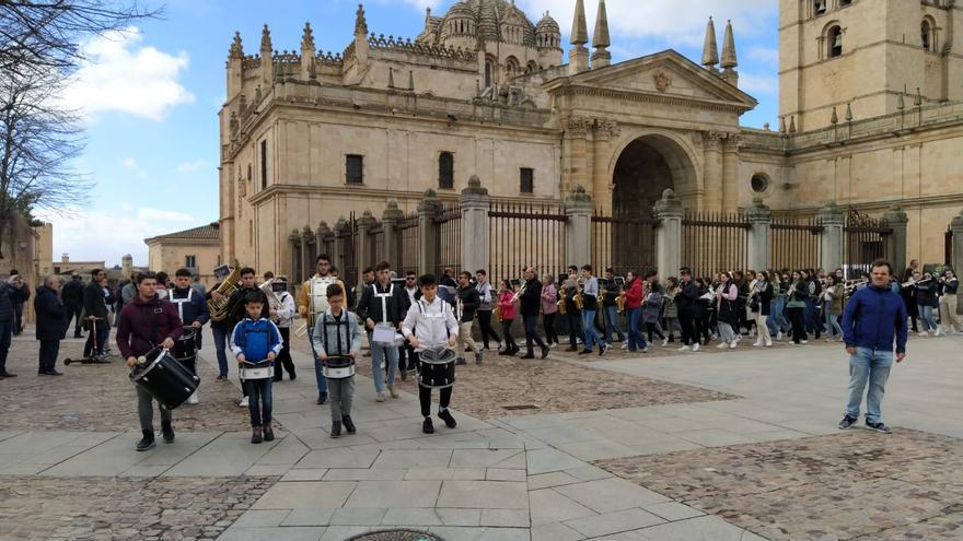 VÍDEO | La Banda de Música de Zamora da los últimos remates a sus preparativos para la Semana Santa