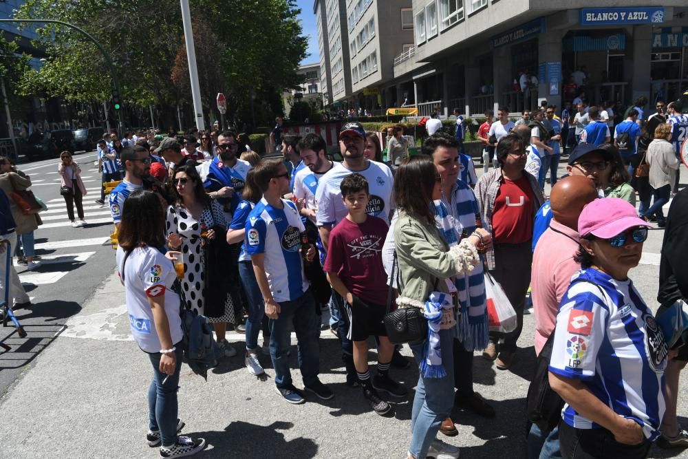 Día de las Peñas del Dépor 2019 en Riazor