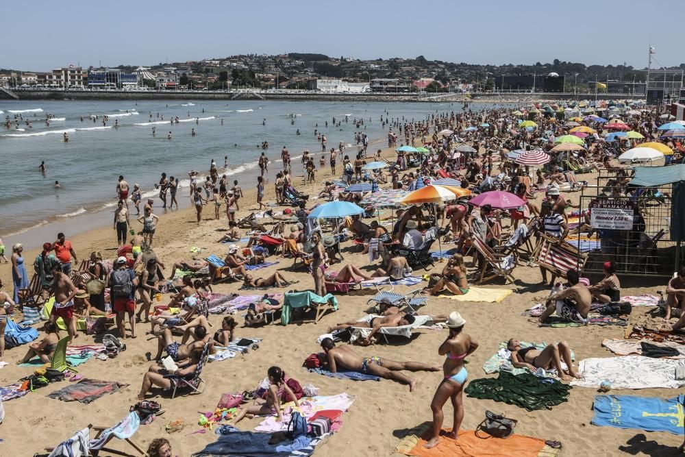 Ola de calor en Asturias