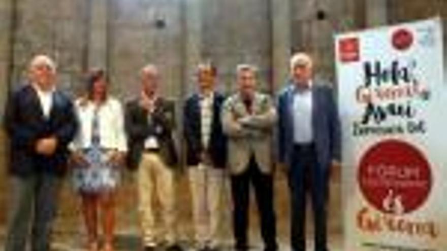 Fermí Santamaria, Glòria Plana, Jaume Von Arend, Pep palau, Joan Roca i Jami Matamala.