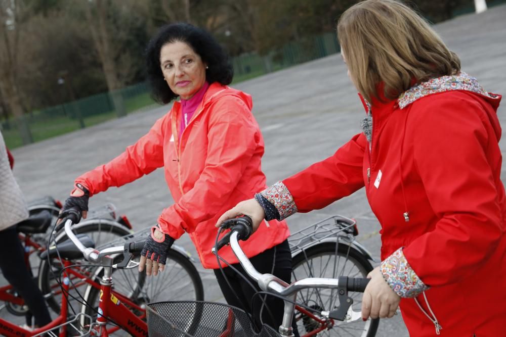 Así se aprende a volver a andar en bici