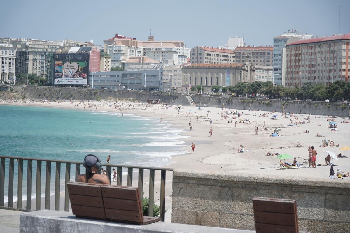 La playa de Orzán