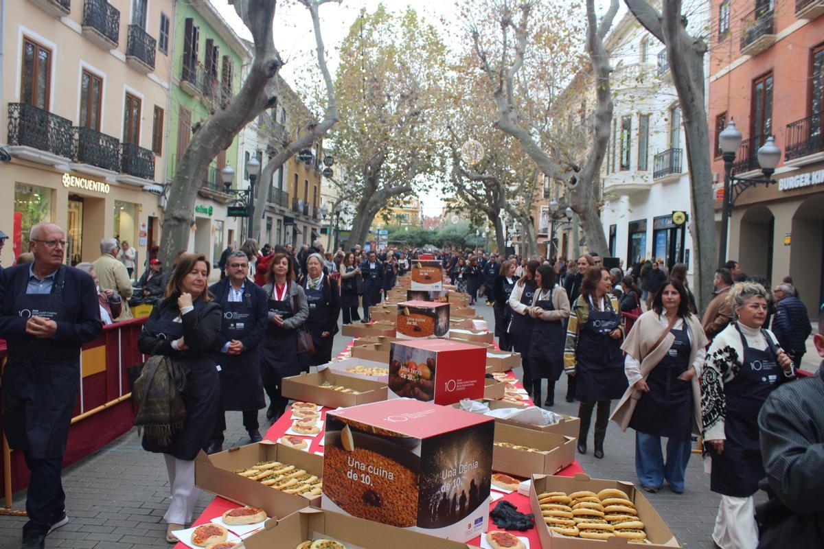 Dénia, diez años de ciudad creativa de la Unesco cocinados por todos