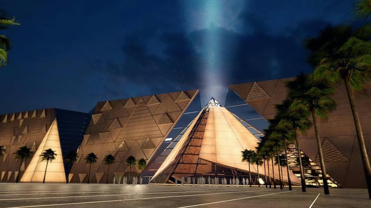 Exterior del Gran Museo Egipcio