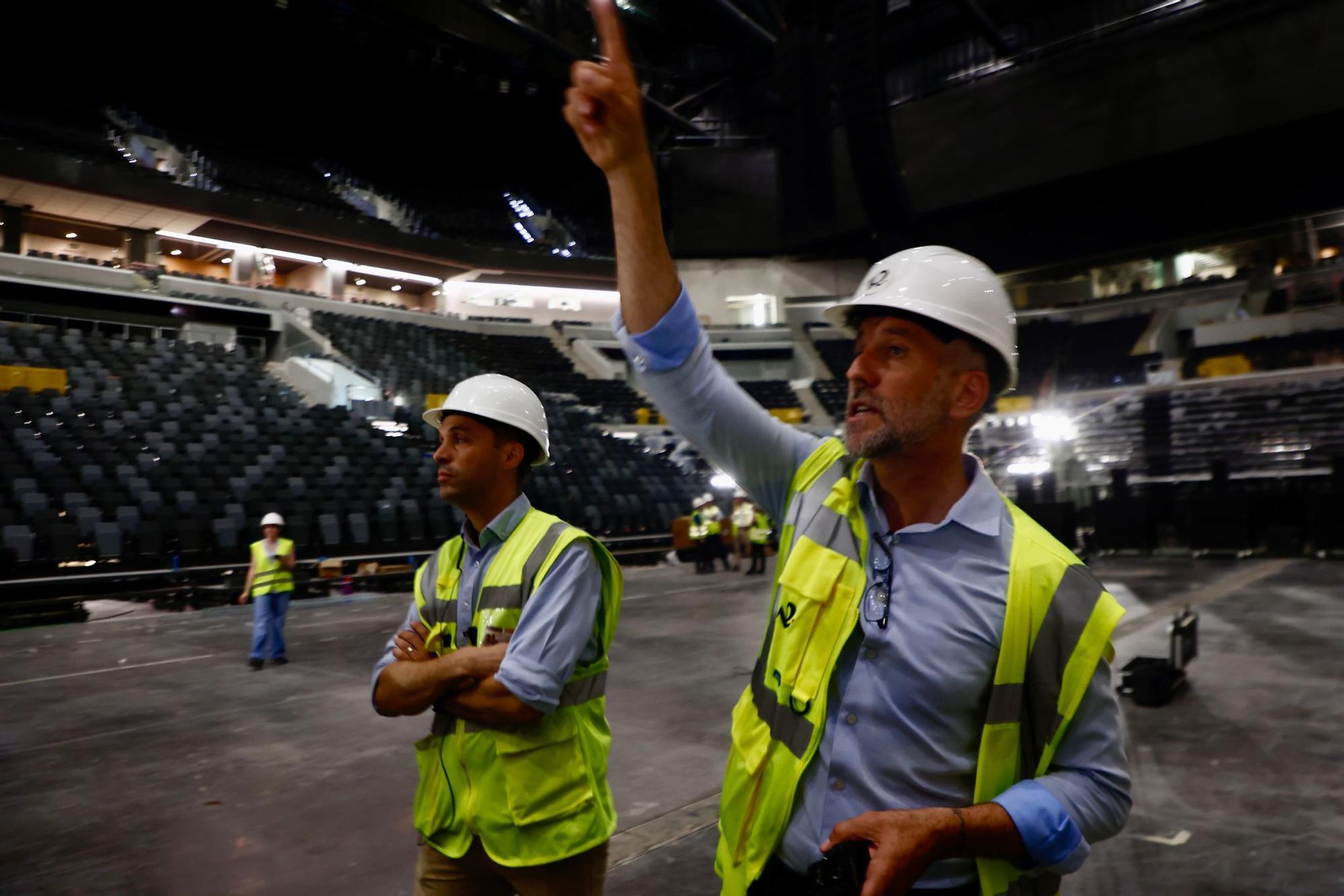 Cada vez más cerca: Primeras pruebas de sonido en el Roig Arena